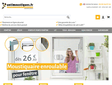 Tablet Screenshot of antimoustiques.fr